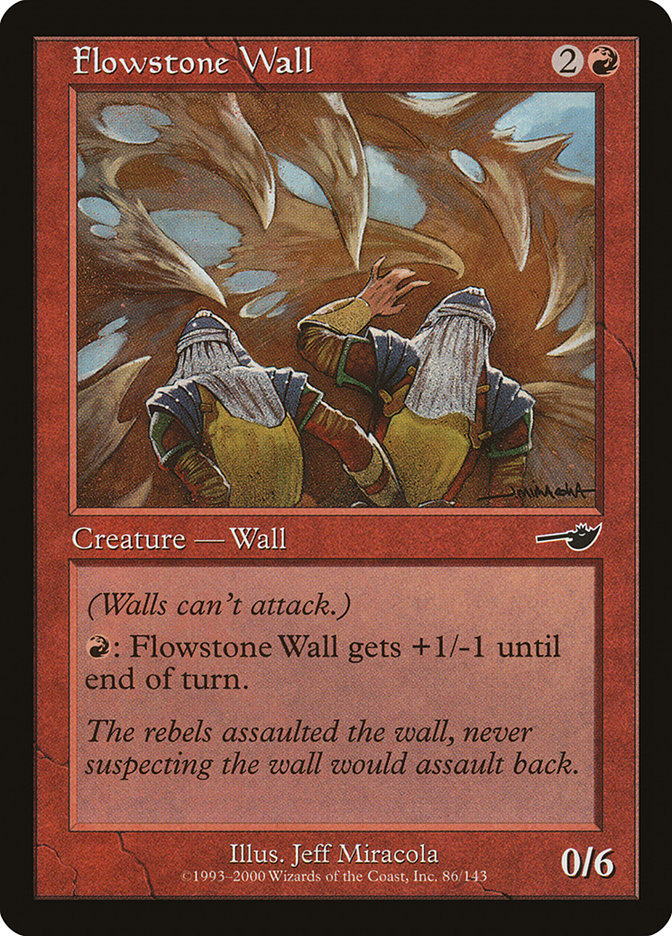 Flowstone Wall [Nemesis] | Gamers Paradise