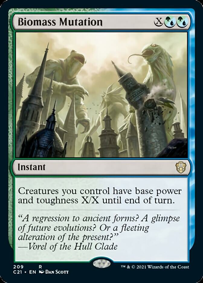 Biomass Mutation [Commander 2021] | Gamers Paradise