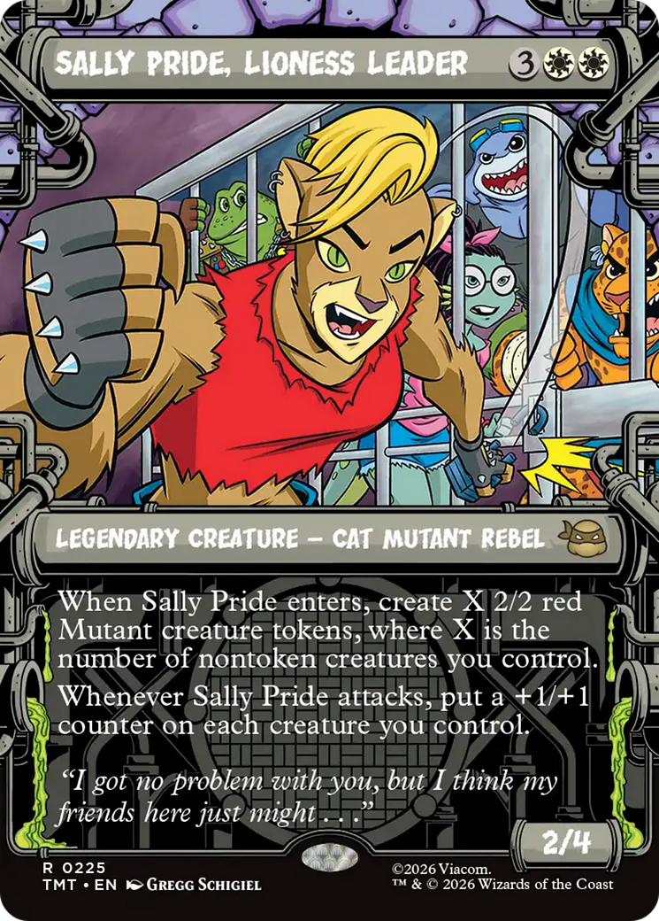 Sally Pride, Lioness Leader (Showcase) [Teenage Mutant Ninja Turtles] | Gamers Paradise