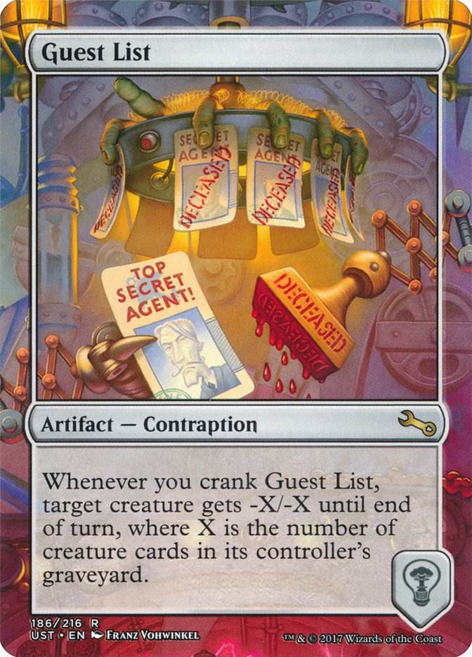 Guest List [Unstable] | Gamers Paradise