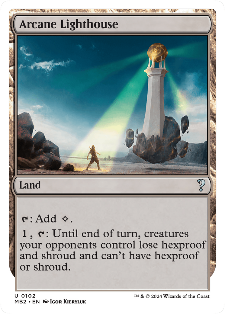 Arcane Lighthouse (White Border) [Mystery Booster 2] | Gamers Paradise