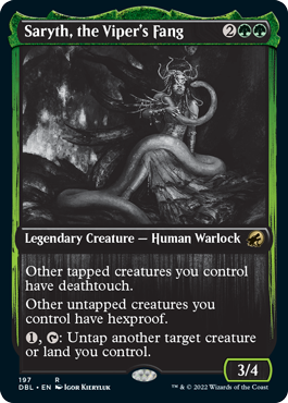 Saryth, the Viper's Fang [Innistrad: Double Feature] | Gamers Paradise