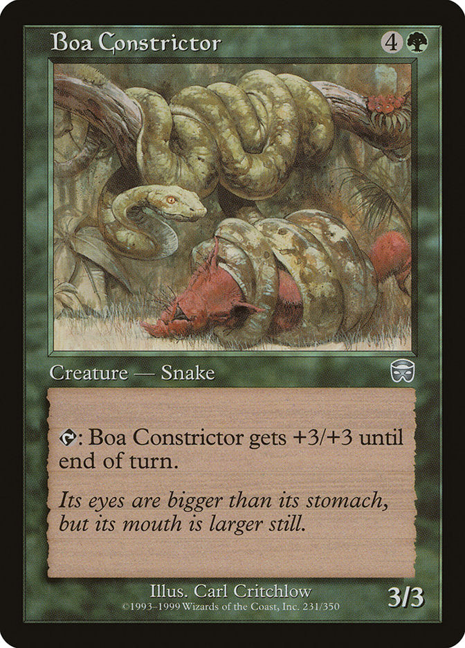 Boa Constrictor [Mercadian Masques] | Gamers Paradise