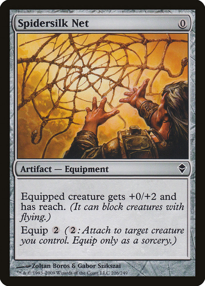 Spidersilk Net [Zendikar] | Gamers Paradise