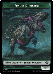 Fungus Dinosaur // Spirit Double-Sided Token [The Lost Caverns of Ixalan Tokens] | Gamers Paradise