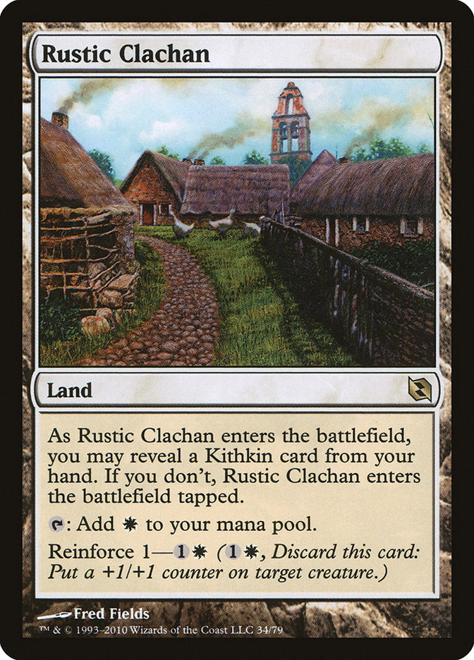 Rustic Clachan [Duel Decks: Elspeth vs. Tezzeret] | Gamers Paradise