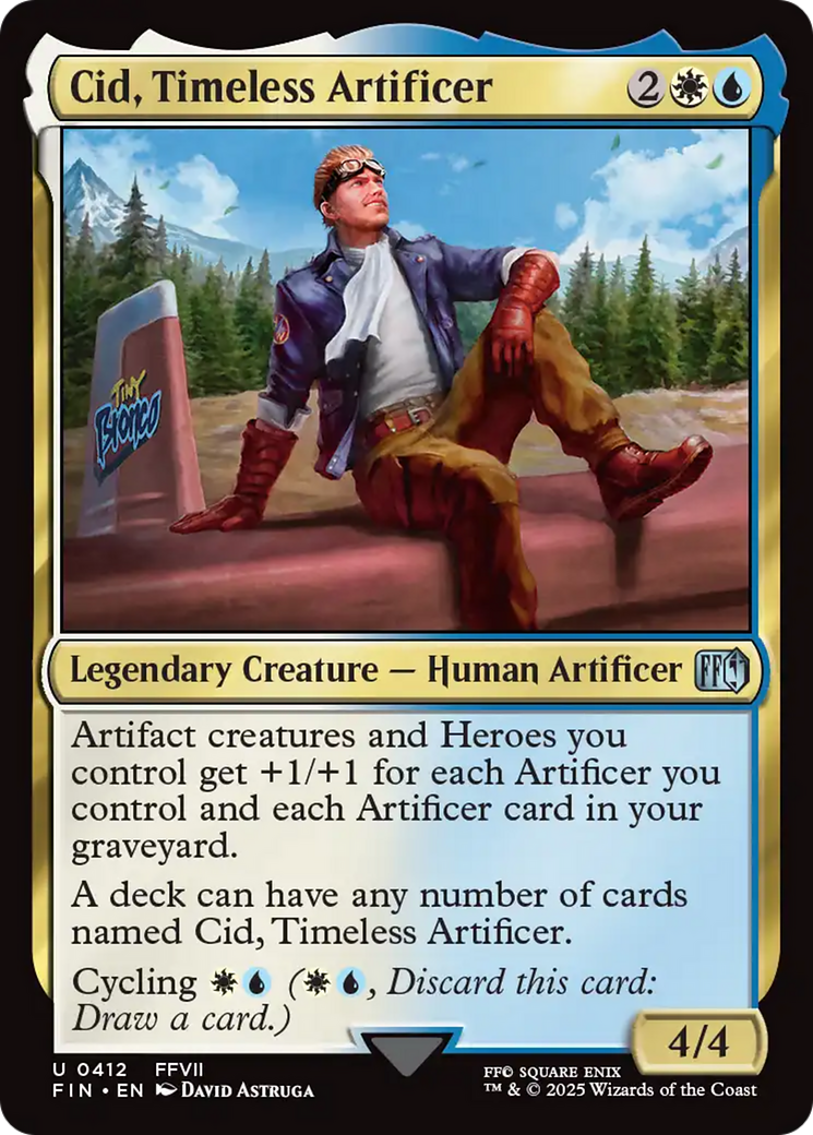 Cid, Timeless Artificer (0412) [FINAL FANTASY] | Gamers Paradise