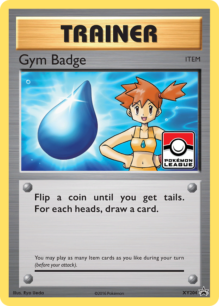 Gym Badge (XY204) (Misty) [XY: Black Star Promos] | Gamers Paradise