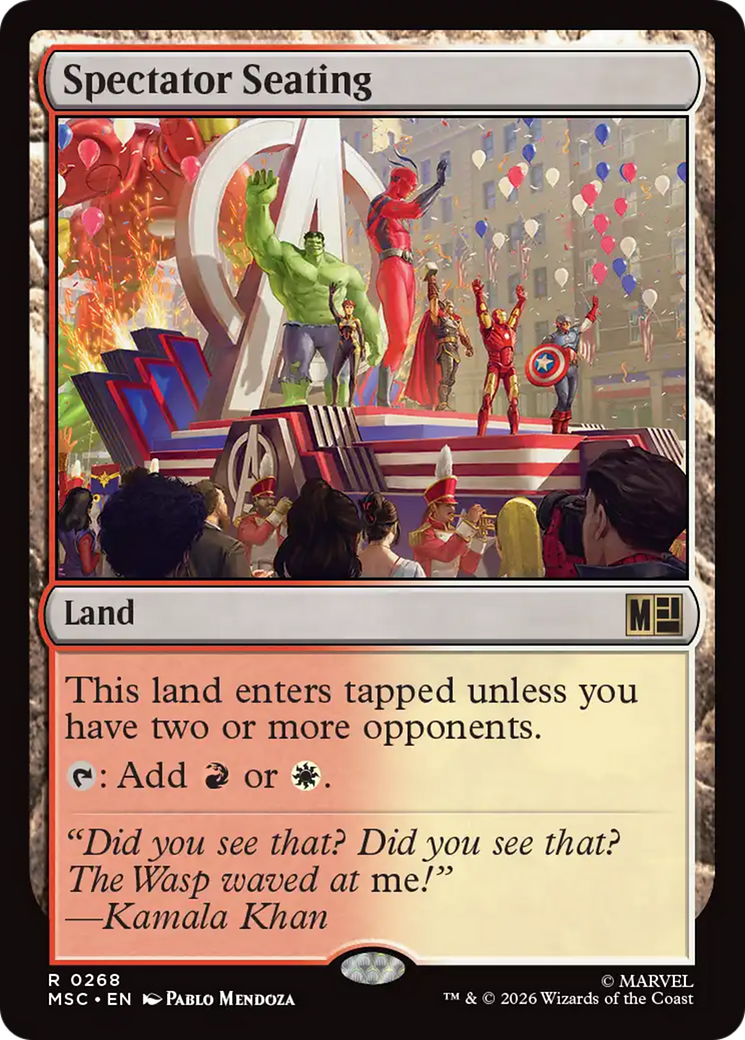 Spectator Seating [Marvel Super Heroes Commander] | Gamers Paradise