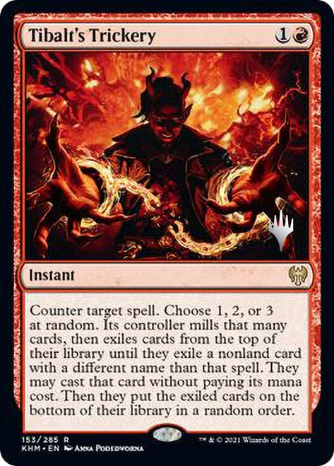 Tibalt's Trickery (Promo Pack) [Kaldheim Promos] | Gamers Paradise