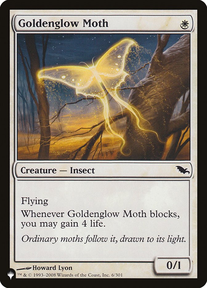 Goldenglow Moth [The List] | Gamers Paradise