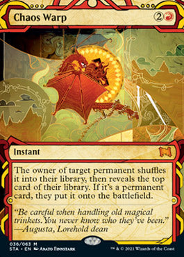 Chaos Warp (Foil Etched) [Strixhaven: Mystical Archive] | Gamers Paradise