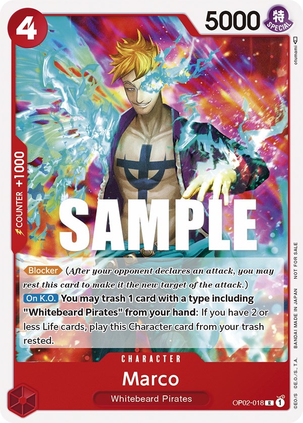 Marco (Promotion Pack 2023) [One Piece Promotion Cards] | Gamers Paradise