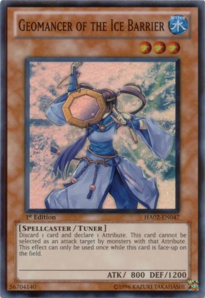 Geomancer of the Ice Barrier [HA02-EN047] Super Rare | Gamers Paradise