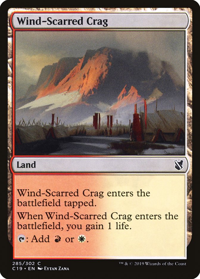 Wind-Scarred Crag [Commander 2019] | Gamers Paradise