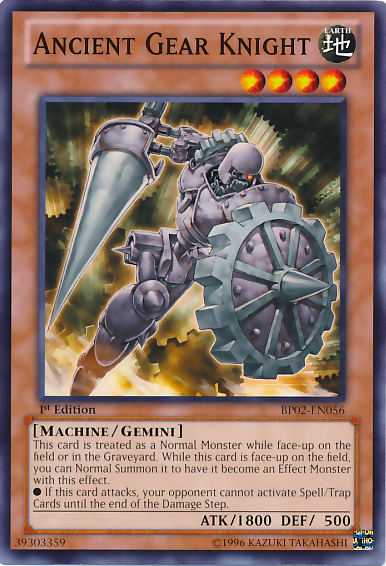 Ancient Gear Knight [BP02-EN056] Common | Gamers Paradise