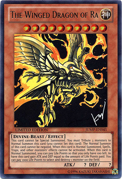 The Winged Dragon of Ra [JUMP-EN045] Ultra Rare | Gamers Paradise