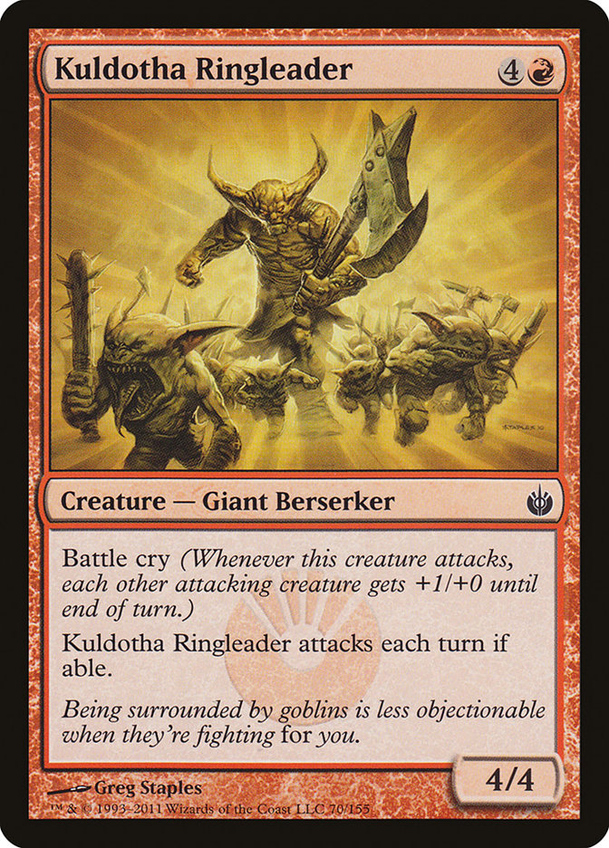 Kuldotha Ringleader [Mirrodin Besieged] | Gamers Paradise