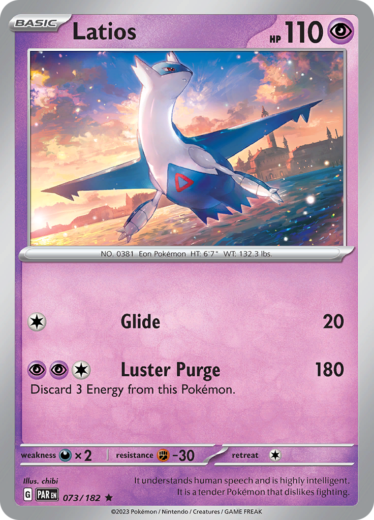 Latios (073/182) [Scarlet & Violet: Paradox Rift] | Gamers Paradise