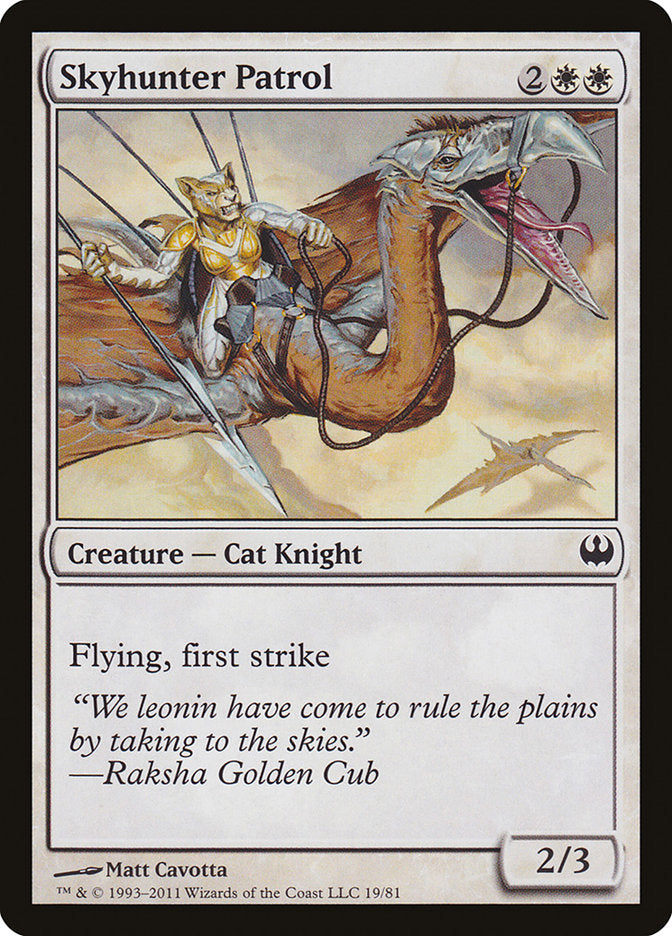 Skyhunter Patrol [Duel Decks: Knights vs. Dragons] | Gamers Paradise