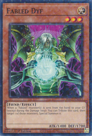 Fabled Dyf (Duel Terminal) [HAC1-EN133] Parallel Rare | Gamers Paradise