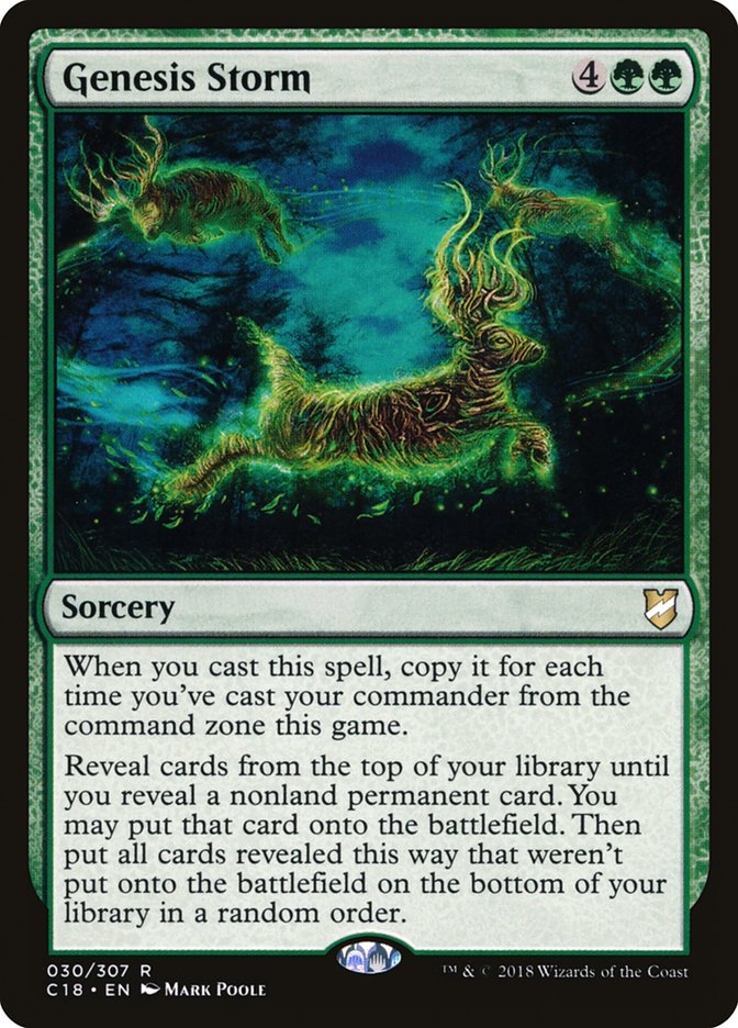 Genesis Storm [Commander 2018] | Gamers Paradise