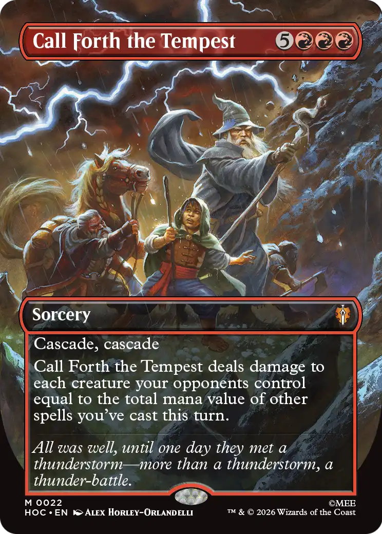 Call Forth the Tempest (Borderless) [The Hobbit: Eternal-Legal] | Gamers Paradise