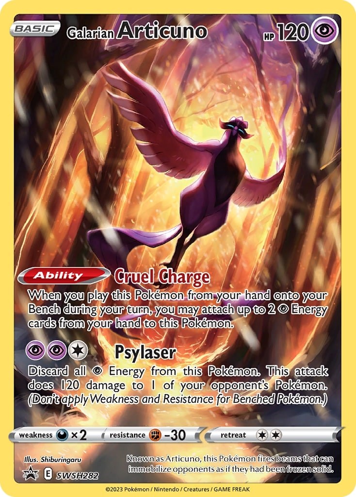 Galarian Articuno (SWSH282) [Sword & Shield: Black Star Promos] | Gamers Paradise