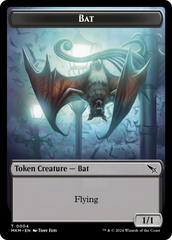 Detective // Bat Double-Sided Token [Murders at Karlov Manor Tokens] | Gamers Paradise