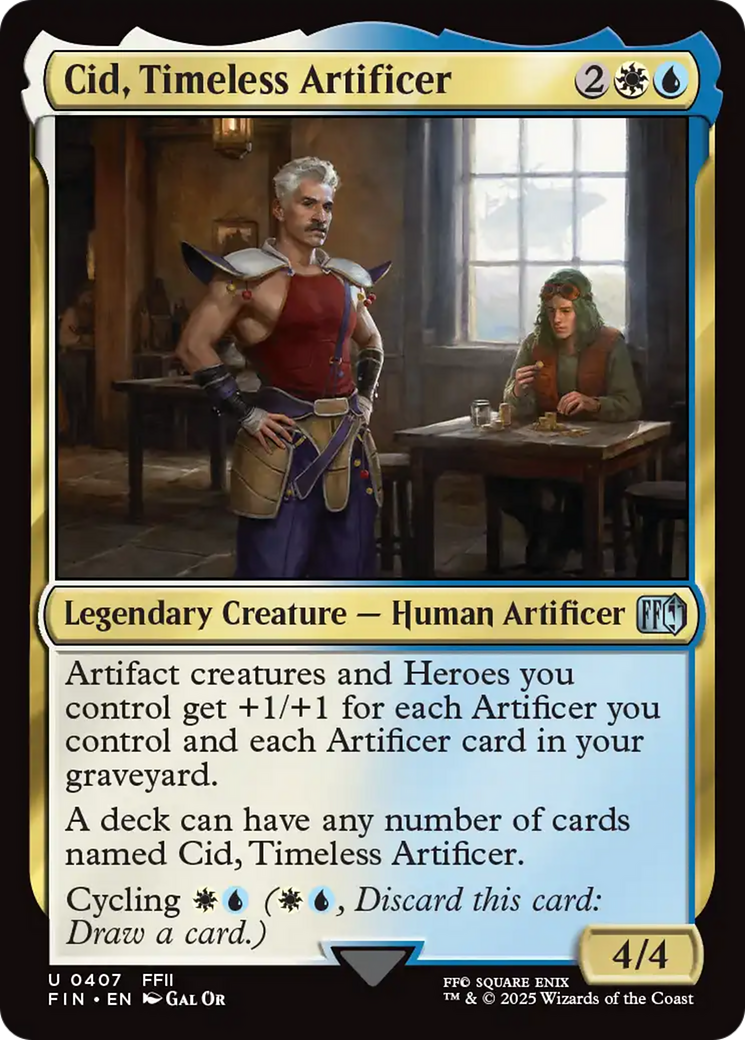 Cid, Timeless Artificer (0407) [FINAL FANTASY] | Gamers Paradise