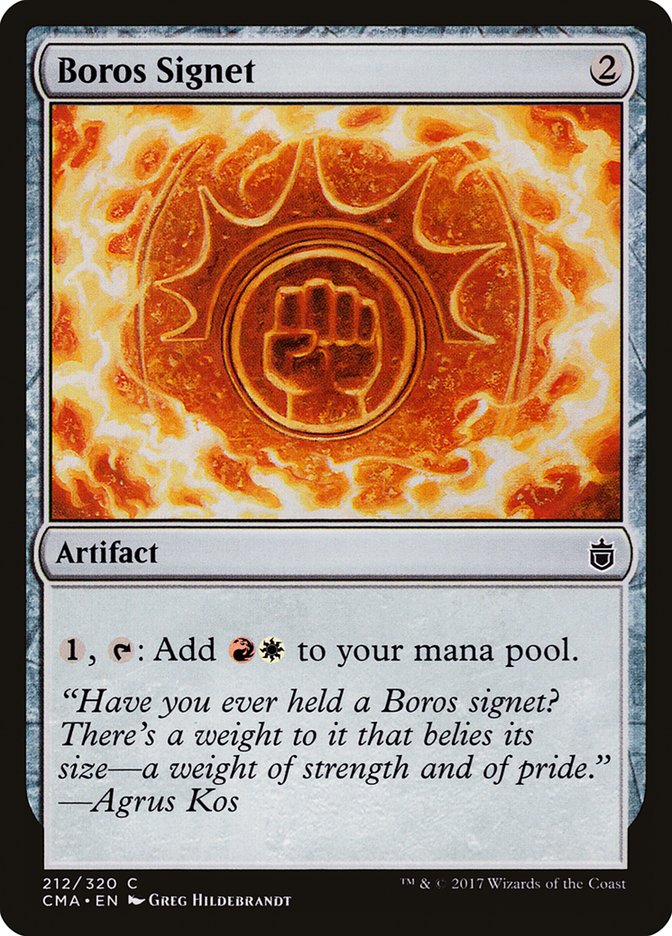 Boros Signet [Commander Anthology] | Gamers Paradise