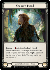 Seeker's Hood [OUT175] (Outsiders)  Cold Foil | Gamers Paradise