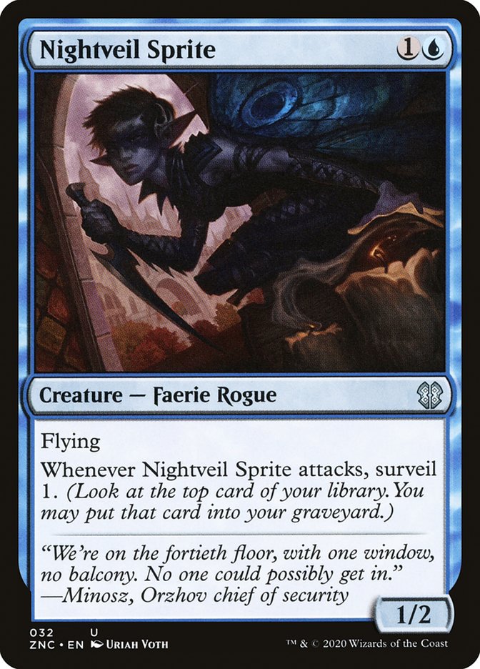 Nightveil Sprite [Zendikar Rising Commander] | Gamers Paradise