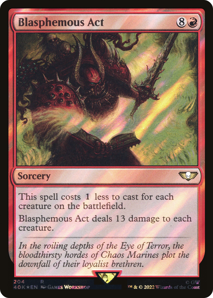 Blasphemous Edict [Edge of Eternities Promo Pack] | Gamers Paradise