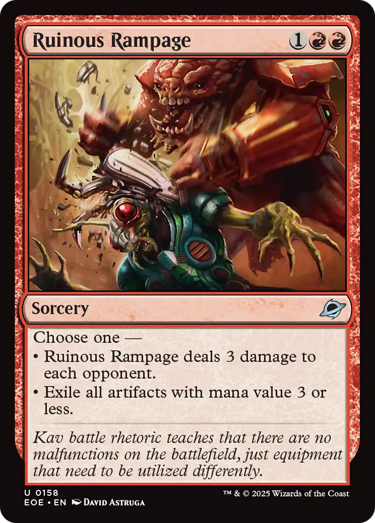 Ruinous Rampage [Edge of Eternities] | Gamers Paradise