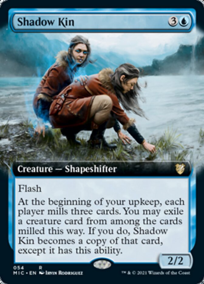 Shadow Kin (Extended Art) [Innistrad: Midnight Hunt Commander] | Gamers Paradise