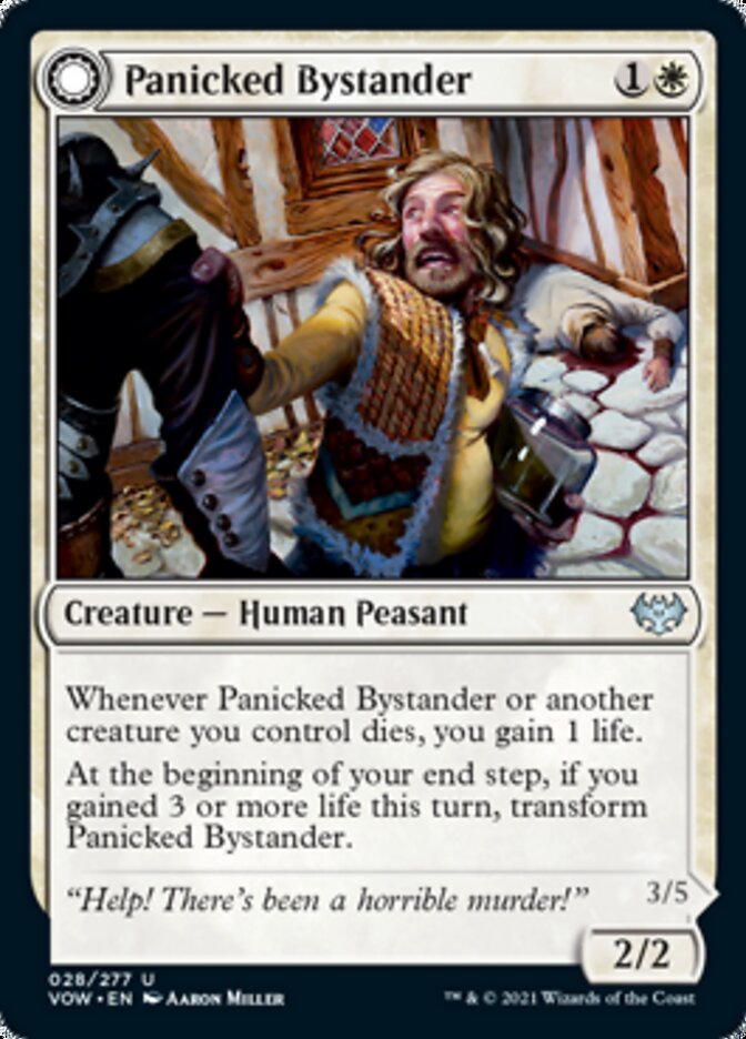 Panicked Bystander // Cackling Culprit [Innistrad: Crimson Vow] | Gamers Paradise