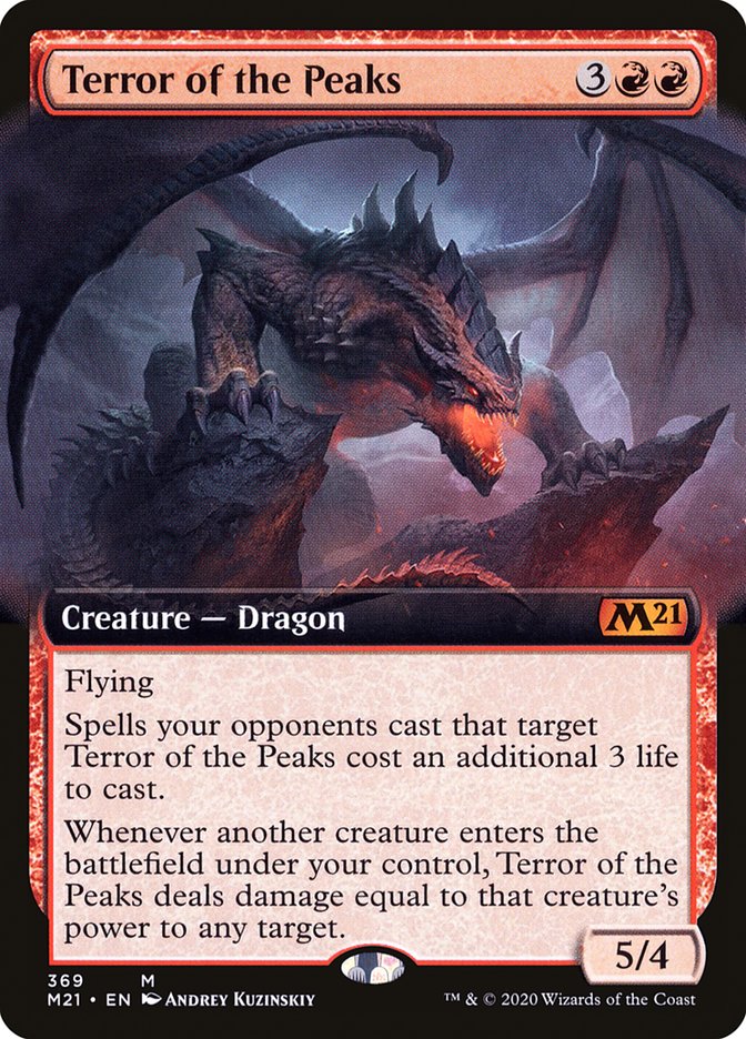Terror of the Peaks (Extended Art) [Core Set 2021] | Gamers Paradise