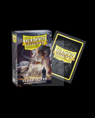 Dragon Shield: 100ct Outer Sleeves - Clear Matte (Standard) | Gamers Paradise