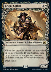 Brutal Cathar // Moonrage Brute (Showcase Equinox) [Innistrad: Midnight Hunt] | Gamers Paradise