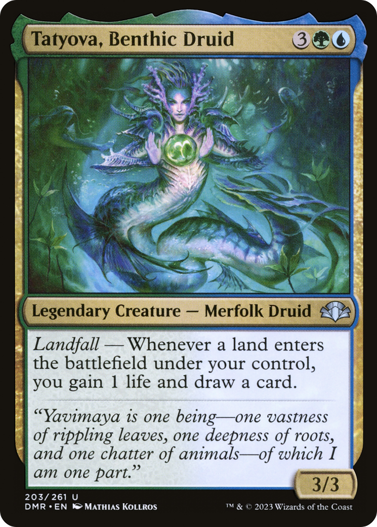 Tatyova, Benthic Druid [Dominaria Remastered] | Gamers Paradise
