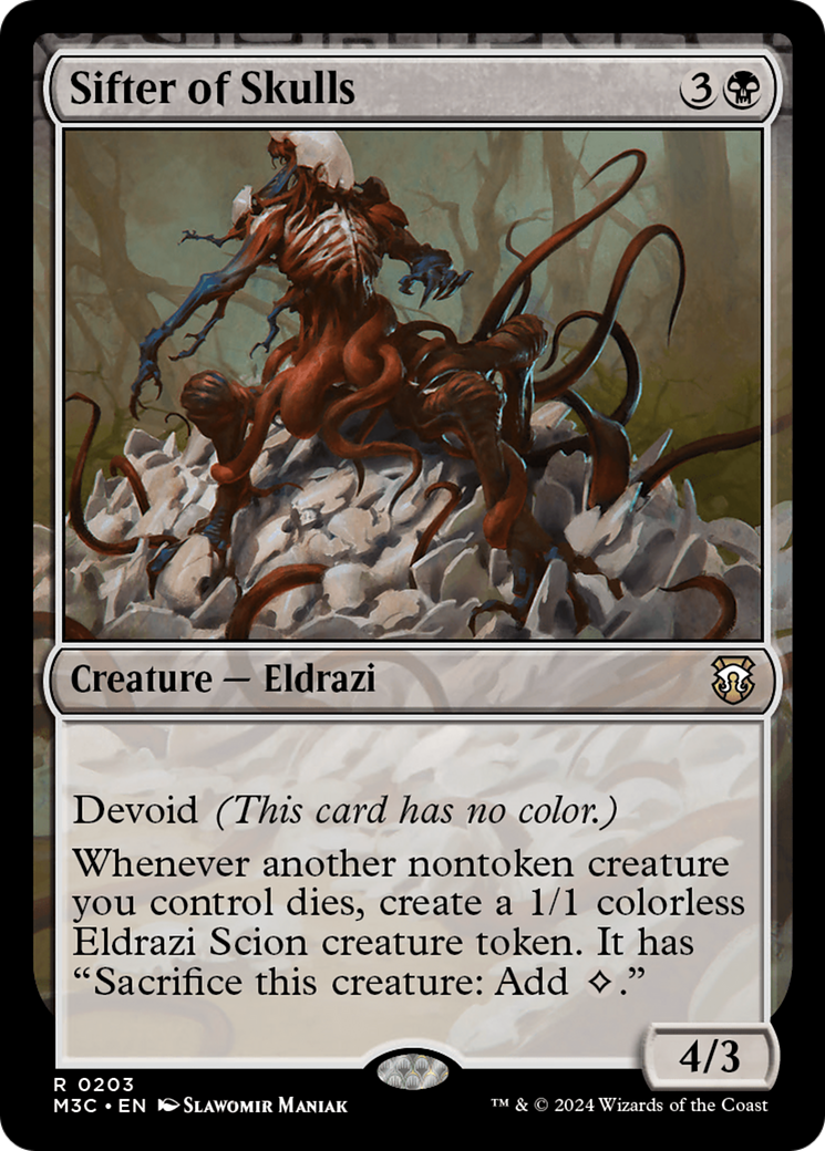 Sifter of Skulls (Ripple Foil) [Modern Horizons 3 Commander] | Gamers Paradise