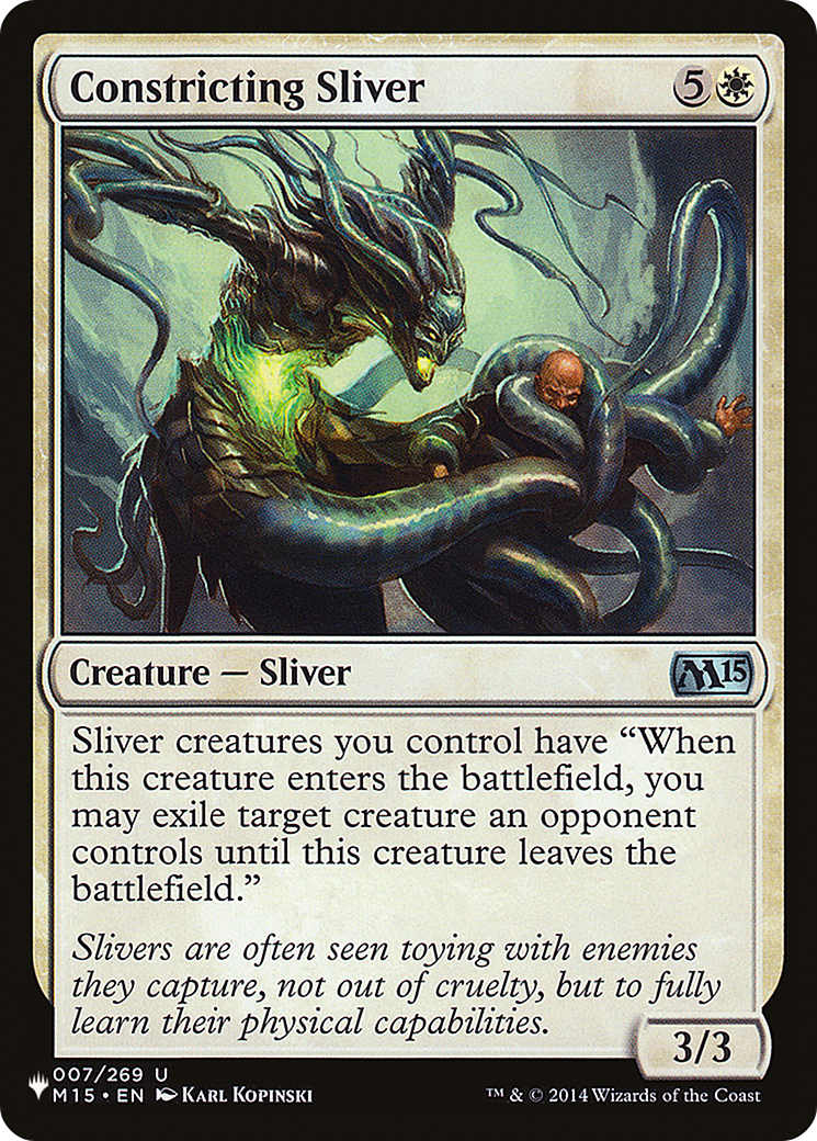 Constricting Sliver [The List Reprints] | Gamers Paradise