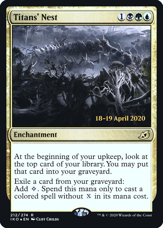 Titans' Nest [Ikoria: Lair of Behemoths Prerelease Promos] | Gamers Paradise