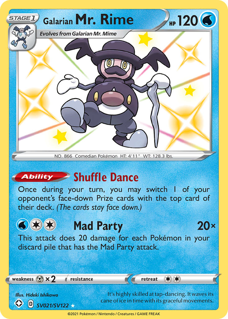 Galarian Mr. Rime (SV021/SV122) [Sword & Shield: Shining Fates] | Gamers Paradise