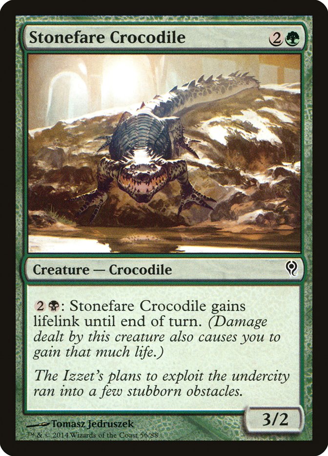Stonefare Crocodile [Duel Decks: Jace vs. Vraska] | Gamers Paradise