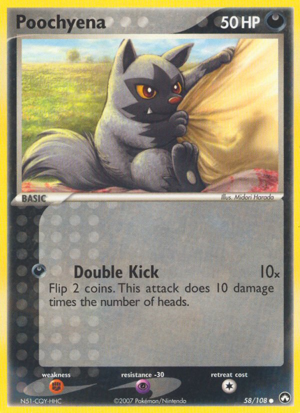 Poochyena (58/108) [EX: Power Keepers] | Gamers Paradise