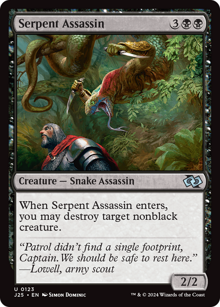 Serpent Assassin [Foundations Jumpstart] | Gamers Paradise