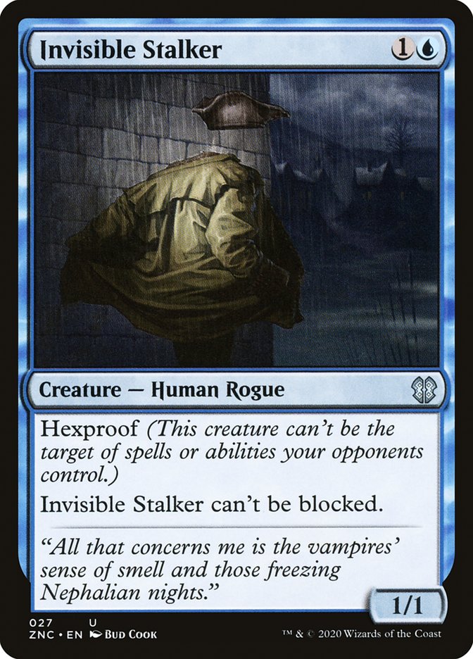 Invisible Stalker [Zendikar Rising Commander] | Gamers Paradise