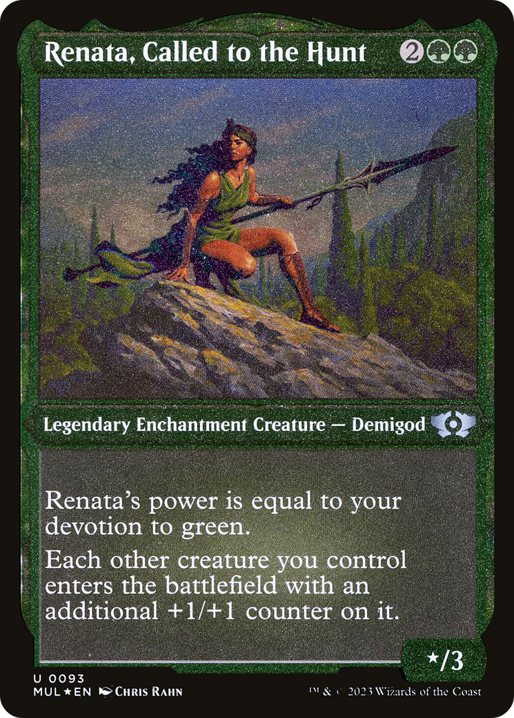Renata, Called to the Hunt (Foil Etched) [Multiverse Legends] | Gamers Paradise